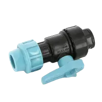 Кран шаровый компрессионный Unidelta 32 х 1" с внутренней резьбой