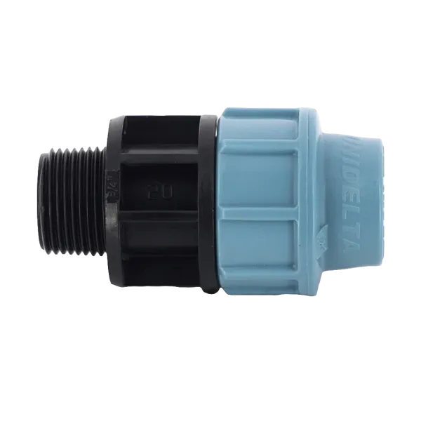 Муфта компрессионная Unidelta 25 х 1" с наружной резьбой