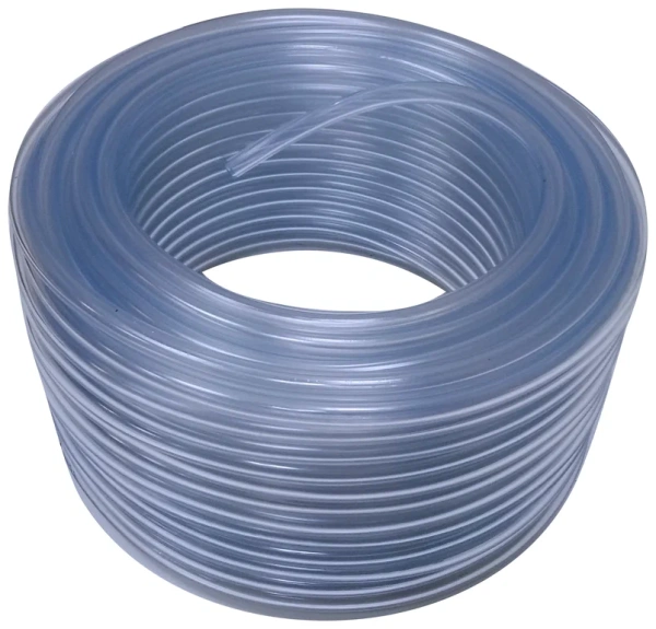 Шланг ПВХ технический однослойный пищевой 14х1,8 (прозр.) 25м